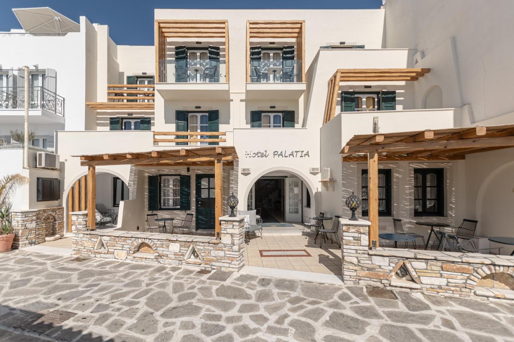 Hotel Palatia Naxos City Экстерьер фото